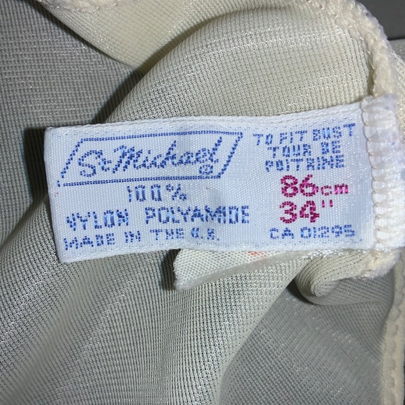 Elegant Lace Trimmed Brown Nightgown Sz Med - Picture 8 of 11